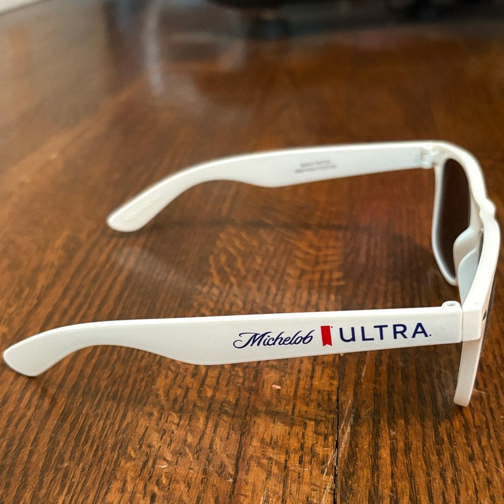 Michelob Ultra White Sunglasses